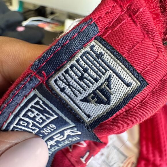 2019 U.S. Open Pebble Beach Golf Cap Red AHEAD Extreme Fit Lightweight Cotton - Picture 4 of 7